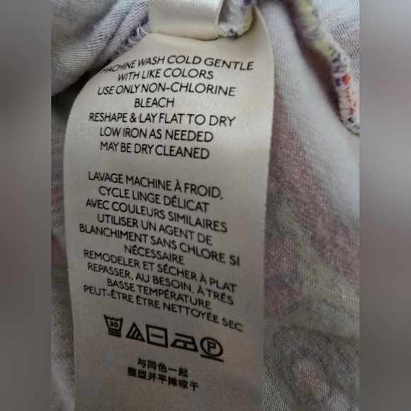 by Anthropolgie Diana Ruffled Tube Top Colorful Funky Fun Size Medium - Picture 9 of 10